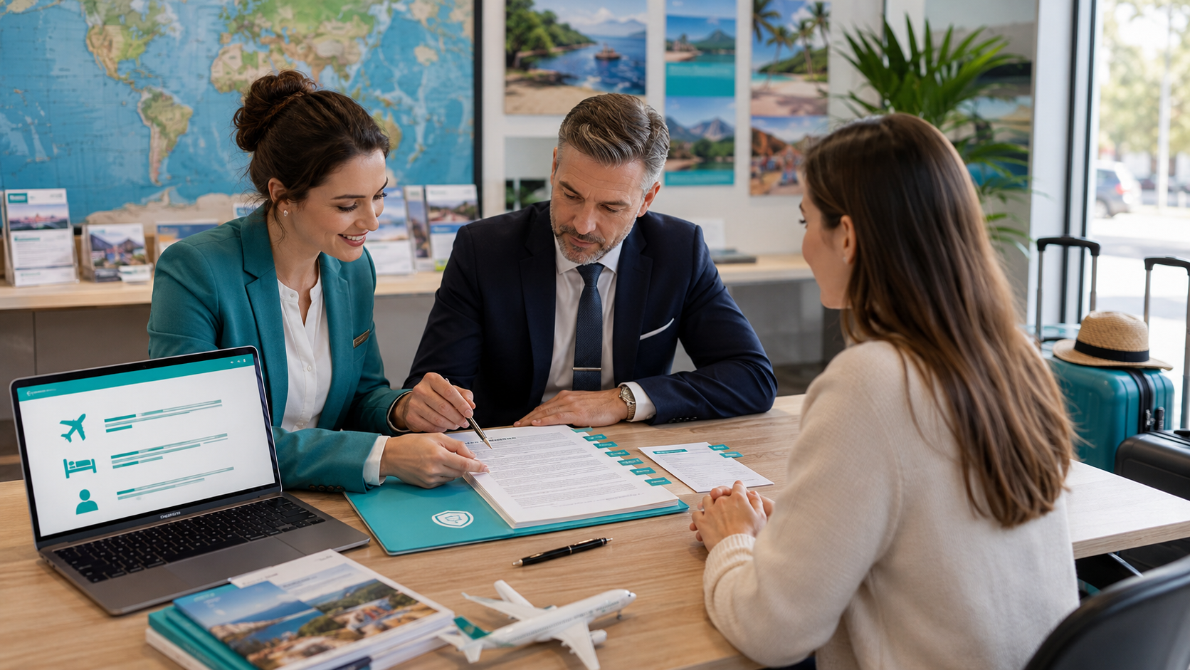 travel agency contract template document showing client terms and conditions clauses for travel advisors in 2026