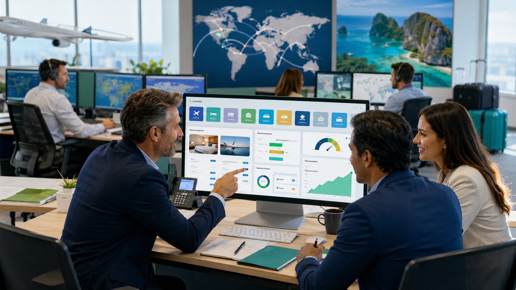 b2b travel agency software agent portal showing sub-agent hierarchy markup rules and credit limits for travel distributors in 2026