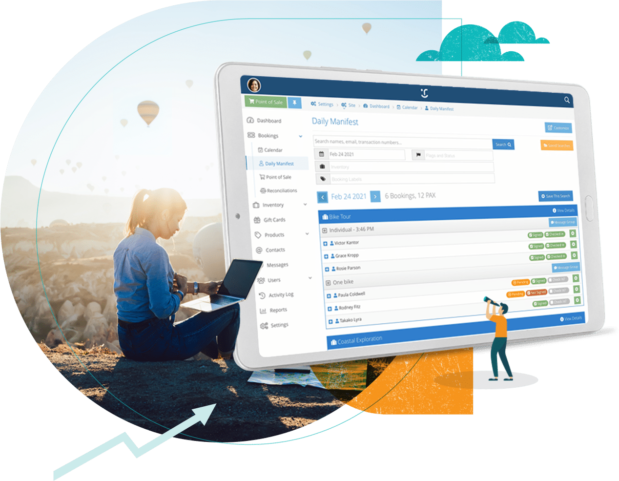 tour operator booking software