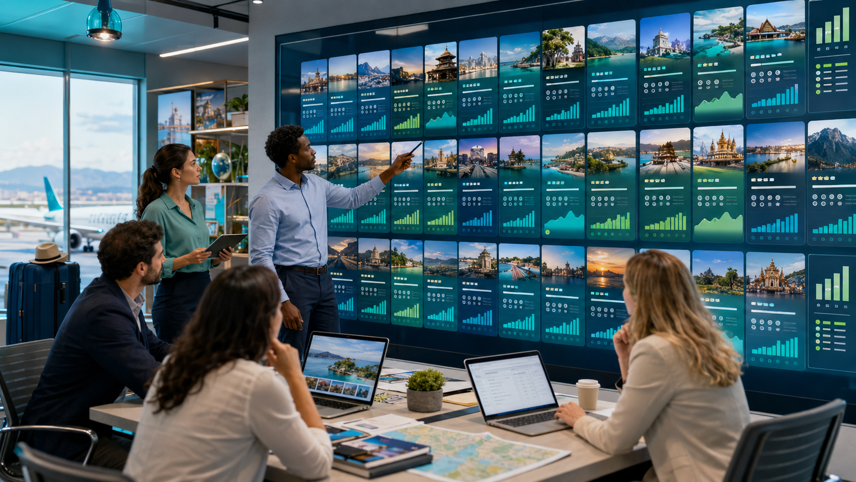 best online travel agency comparison showing market share gross bookings and commission rates for leading OTAs in 2026