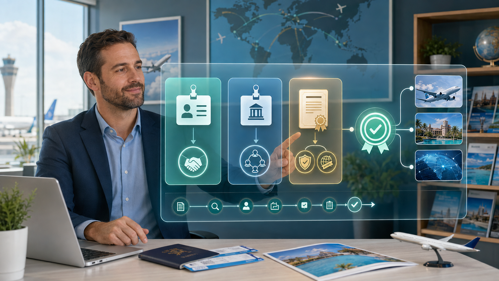 travel agency IATA code application process showing TIDS IATAN and full accreditation options for travel agencies in 2026