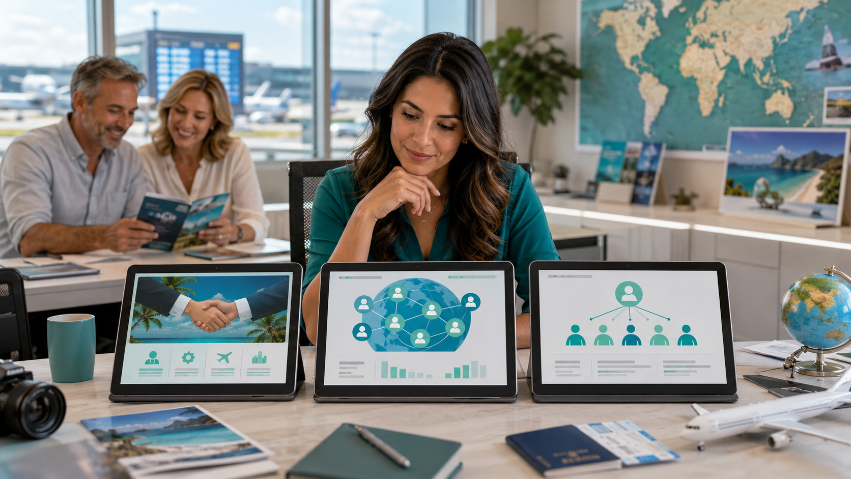 independent travel agent companies comparison showing host agencies and contractor options for travel advisors in 2026